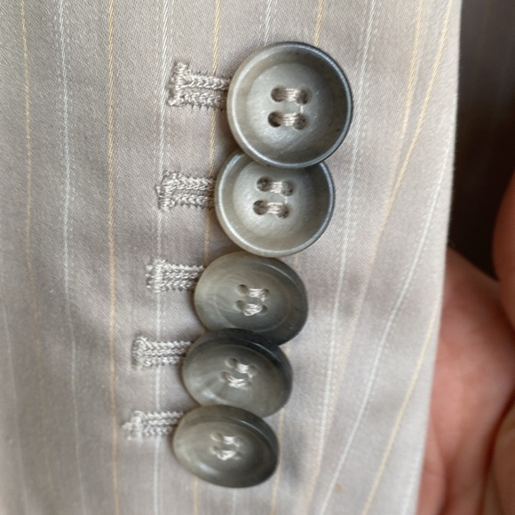 Adorable vintage Ann Taylor size 0 pinstripe pant suit - Picture 6 of 7